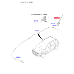 Антена 96263-2E220 Mobis
