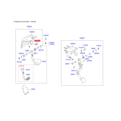 Вимикач ліхтаря сигналу гальмування 93810-25300 Mobis