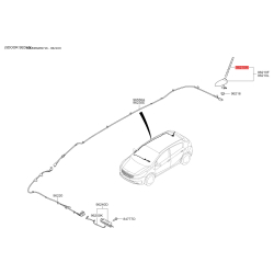 Антена 96215-2J100 Mobis