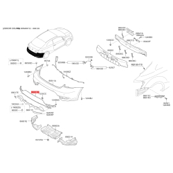 Бампер 86695-A7010 Mobis