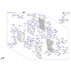 Блок клапанів АКПП 46210-2F000 Mobis