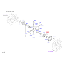 Болт, диск гальмівного механізму 12203-06161 Mobis