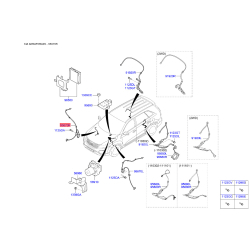 Датчик частоты вращения колеса (ABS) передний правый 95671-2P000 Mobis
