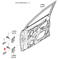 Манжета (сальник) коленвала 0K201-11312 Mobis
