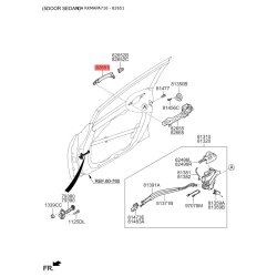 Рама ручки дверей 82651-A7011 Mobis