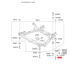 Болт крепления, стабилизатор 62469-1G001 Mobis