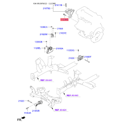 Болт кронштейна мотора 11234-10506K Mobis