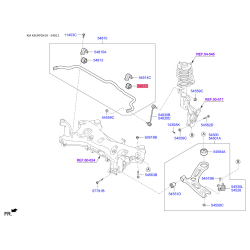 Втулка стабилизатора 54813-C1000 Mobis