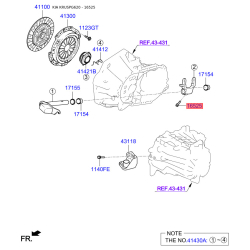 Болт КПП MB301-16525 Mobis