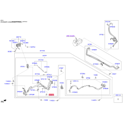 Термовыключатель, вентилятор кондиционера 97615-E4000 Mobis