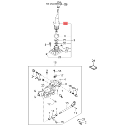 Выключатель фонаря сигнала торможения 93810-3E000 Mobis