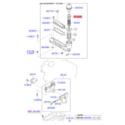 Клапан насоса гідропідсилювача 26360-3C250 Mobis