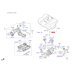 Втулка, крышка головки цилиндра 29213-3A500 Mobis