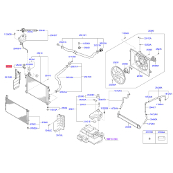 Кріплення радіатора верхнє 25333-2T000 Mobis