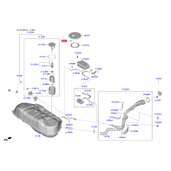 Болт впускної системи 31159-25500 Mobis