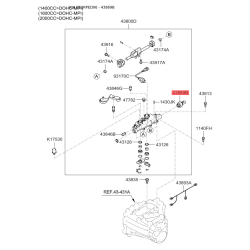 Выключатель света заднего хода 43869-23000 Mobis