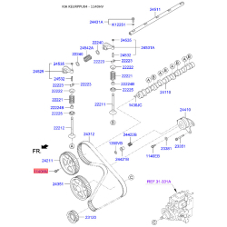 Болт КПП 11404-12403 Mobis