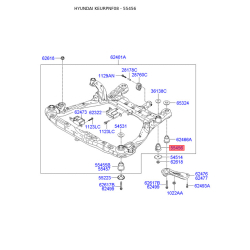 Сайлентблок балки 62485-3K100 Mobis