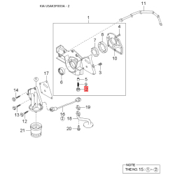 Прокладка впускного колектора 35101-39000 Mobis