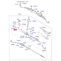 Втулка рейки рулевого механизма 57733-2B000 Mobis