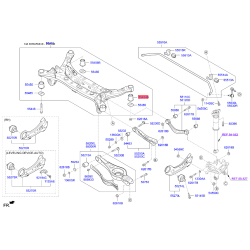 Сайлентблок балки 55460-C1100 Mobis