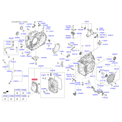 Радиатор масляный 25620-4R000 Mobis