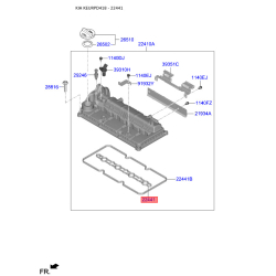 Прокладка клапанной крышки 22441-2E300 Mobis
