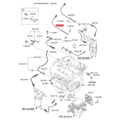 Датчик детонации левый 39250-3E120 Mobis