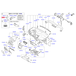 Ручка троса капота та її кріплення 81180-34000RY Mobis