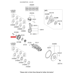 Болт шківа 23127-26810 Mobis