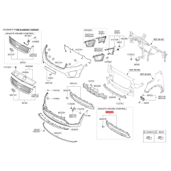 Решітка радіатора 86560-C5000 Mobis