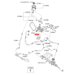 Клапан насоса гидроусилителя 57135-1G000 Mobis