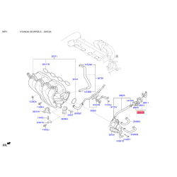 Клапан обмеження тиску, Common-Rail-System 29015-03400 Mobis