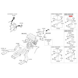 Шланг (патрубок) системи охолодження 97312-A5000 Mobis