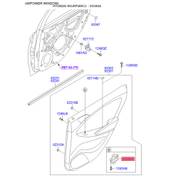 Выключатель 93581-1R000 Mobis