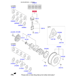 Поршень 23041-03AA3 Mobis