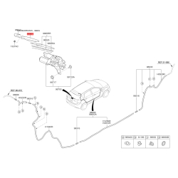 Важіль склоочисника 98811-2K001 Mobis