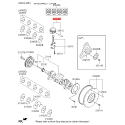 Поршень 23041-03AB1 Mobis