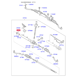 Хомут малый чехла рулевого механизма 57715-34000 Mobis