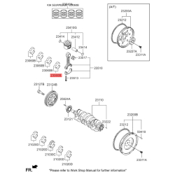 Вкладыши шатунные 23060-23630 Mobis