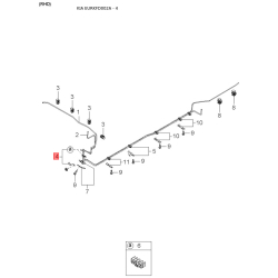 Манжета (сальник) клапана 0K30C-10155B Mobis
