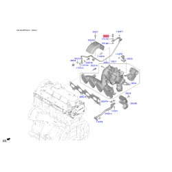 Болт системи випуску 26822-47291 Mobis