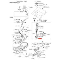 Датчик, запас палива 31150-3E300 Mobis