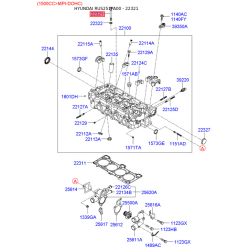 Болт головки циліндра 22321-22000 Mobis