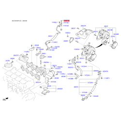 Болт системы выпуска 28281-27001 Mobis