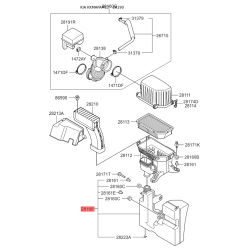 Резонатор системи впуску 28190-2K600 Mobis