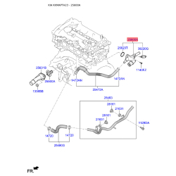 Термостат охлаждающей жидкости 25600-2E100 Mobis