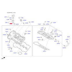 Прокладка, маслоналивна горловина 22432-3C401 Mobis