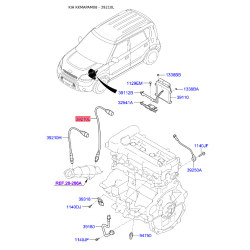 Датчик кислорода (лямбда зонд) 39210-2B050 Mobis