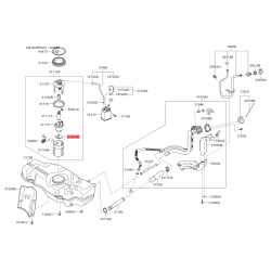 Фильтр топливный 31090-07000 Mobis